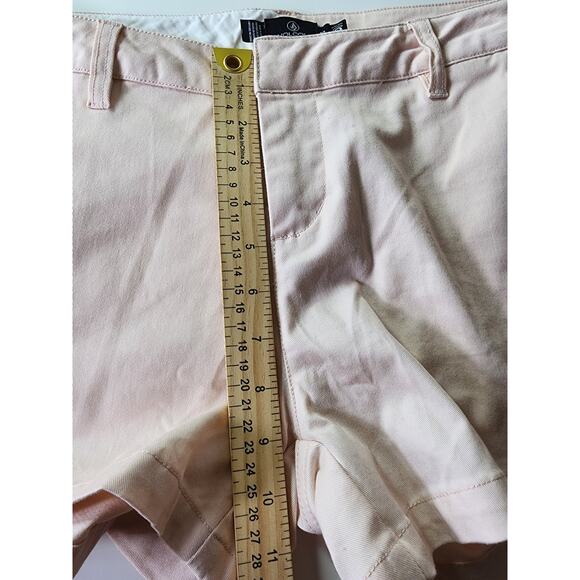 VOLCOM Pink Peach Chino Mid-Rise Skater Active Stretch Shorts SZ 29 - Picture 6 of 9